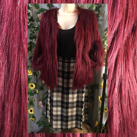 Dotti Jackets & Coats Dotti Soft Long Faux Fur Cropped Jacket